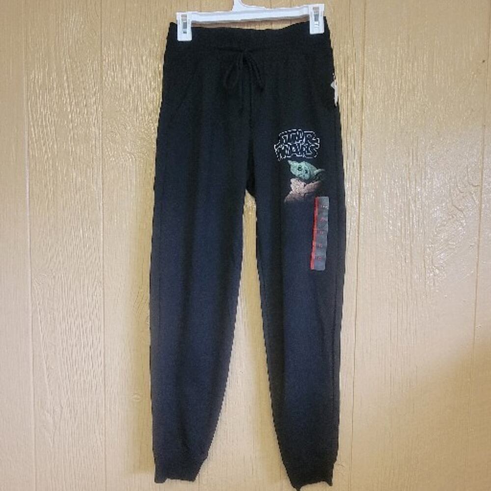 Star Wars Womens Size XS Baby Yoda Joggers Sweatpants Mandalorian Jogger Pants